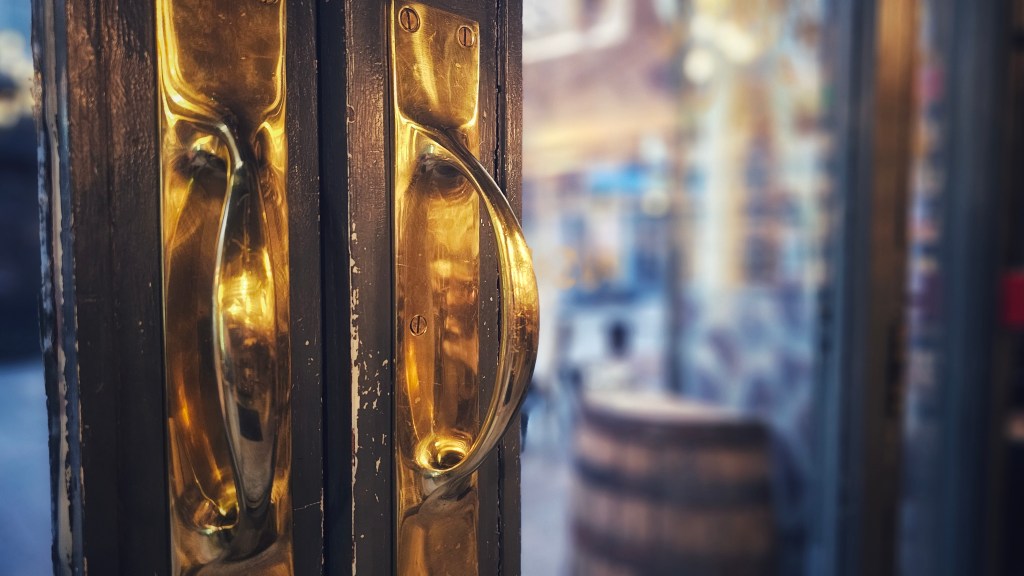 The action of&nbsp;patience.